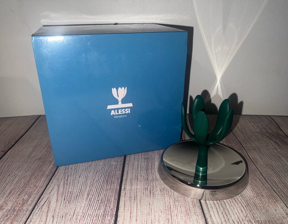 Alessi Miniature Fruit Mama Stefano Giovannoni 1993 Stainless Steel Fruit Holder